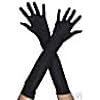 Adult Long Black Gloves for Fancy Dress