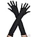 Adult Long Black Gloves for Fancy Dress