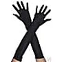 Adult Long Black Gloves for Fancy Dress