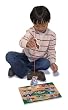 Melissa & Doug Deluxe 10-Piece Magnetic Towing Game