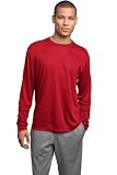 Sport-Tek Men's Long Sleeve Sweat Controls T-Shirt. ST350LS