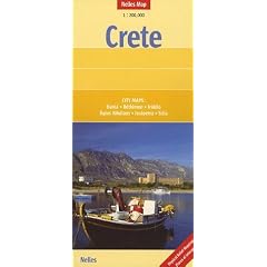 Nelles Map Crete (Landkarte) 1: 200 000. City Maps: �gios Nik�laos, Hani�, Ier�petra, Ir�klio, R�thimno, Sit�a