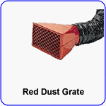 Red Dust Grate by Peachtree Woodworking