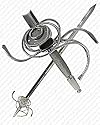 #1 Spanish Rapier - 45 Inch Fencing Sword