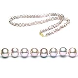 AugustinaJewelry Single Strand 18 Inch 6-7mmmm Lavender Freshwater Cultured Pearl Necklace
