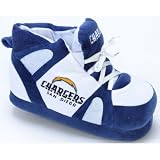 Comfy Feet NFL Sneaker Boot Slippers - San Diego Chargers Size - 2X Large (Mens 12 - 14/Womens 13 - 15)