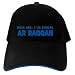 CAPS BLACK EMBROIDERY  KISS ME , I AM FROM AR RAQQAH  SYRIA