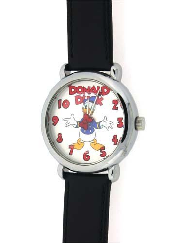 Disney Watches, Men's Disney Donald Duck Watch with Easy to Read Numbers, Mens Watches, Mens Disney Watches