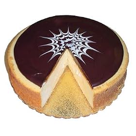 Chocolate Topped New York Style Cheesecake