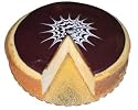 2 lb Chocolate Topped New York Style Cheesecake