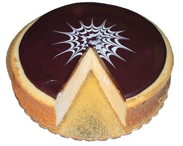 2 lb Chocolate Topped New York Style Cheesecake by Cheesecake City