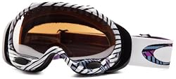 Oakley Unisex-Adult Shaun White A Frame Snow Goggles(White,Black Iridium)