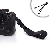 Heavy Duty Neoprene Wrist Strap Easily Attaches to Nikon , Sony , Canon , a ....