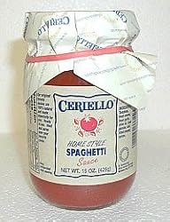 Ciriello Home Style SPAGHETTI Sauce 12/15OZ
