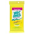Wet Ones Moist Towelette, Antibacterial, Citrus, Travel Pack, 15 Count