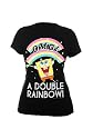 SpongeBob SquarePants Double Rainbow Girls T-Shirt Plus Size