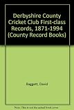 Derbyshire County Cricket Club first class records, 1871-1994
