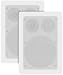 AudioSource IW8S In-Wall Speakers, White (Pair)