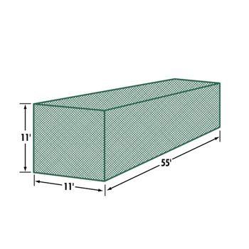 #2100 Knotted Nylon Net for Backyard Softball Cage