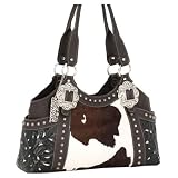 American West Prairie Rose Carry all Zip Top Tote