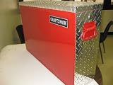 Craftsman 8' Side Truck Bed Box w/ Adjustable Shelves Heavy Gauge Diamond Plate