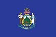 Valley Forge Nylon Maine State Flag, measures 3-Foot x 5-Foot