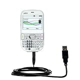 Classic Straight USB Cable for the PalmOne Palm Centro with Power Hot Sync and Charge capabilities - Gomadic Brand w/ TipExchange Technology