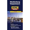 ADAC AutoKarte Deutschland, Mecklenburg-Vorpommern 1:200.000: Registerheft: Zufahrtskarten und Citypl�ne, umfangreiches Ortsregister mit ... m�glicher Staustrecken auf Autobahnen