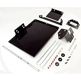 Rugged Ridge 11214.50 Black Dual Battery Tray Kit for CJ Jeep Wrangler 1970-1990