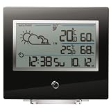Oregon Scientific BAR 800 Schwarz Slim Funkwetterstation