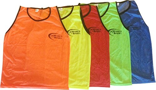 World Sport Scrimmage Vests (6 pack)