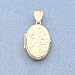 14kt Gold Locket