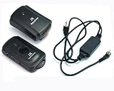 GSI Super Quality 3-In-1 Professional Infrared IR Camera Controller, Includes Transmitter, Receiver And Cord - Wireless Or Wired Functions - Remote Switch, Instant And Delay Shutter - Fits Panasonic DMC-FZ20 , DMC-FZ20k , DMC-FZ20S, DMC-FZ30, DMC-FZ30K , DMC-FZ30S , DMC-FZ50K , DMC-FZ50S, DMC-FZ50 , LC-1 , L1 , L-10, DMC-G1 - Leica DIGILUX 2 And 3 - Compatible With Panasonic DMW-RS1/RSL1, Leica CR-D1