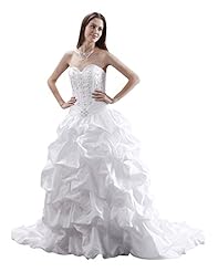 A-line Strapless Basque   Waistline Floor Length Sweetheart Taffeta Lace  Dress