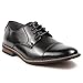 Parrazo Men's Lace Up Cap Toe Oxford Dress Shoes