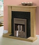 Adam Small Houston Electric Fireplace With Helios Fire