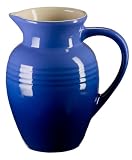 Le Creuset Stoneware Pitcher, Cobalt Blue
