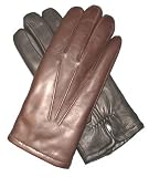 Mens Rabbit Fur Lined Gloves