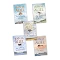 Jean M Auel 5 Books Earths Children Collection Pack Set (The Valley of Horses , The Clan of the Cave Bear, The Mammoth Hunters, The Plains of Passage, The Shelters of Stone)