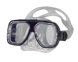 RX BLACK SNORKELING SCUBA MASK PRESCRIPTION LENSES