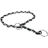 Comfort Chain Dog Collar in Black Size: 2 mm x 12 in