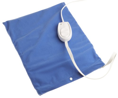 Sunbeam Health at Home Standard Moist Heating Pad with Arthritic Controller, Sky Blue