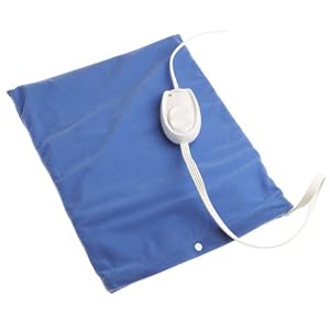 Sunbeam Health at Home Standard Moist Heating Pad with Arthritic Controller, Sky Blue