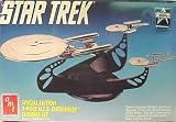 Star Trek 3 Piece USS Enterprise Chrome Model Set