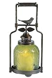 Bird Nested Lantern Small Antique Bronze