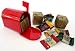 Red Mailbox Filled With Premium Ghiardelli & Bartons Chocolate Candies In Gift Boxes