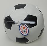 Autograph Soccer Ball Pillow, authentic looking