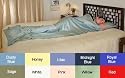 DreamSacks Extra Roomy Opening Silk Sleep Sack