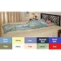DreamSacks Extra Roomy Opening Silk Sleep Sack - Midnight Blue