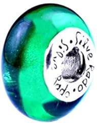 SilveRado (tm) SA11 Murano Glass Perfect World Bead / Charm